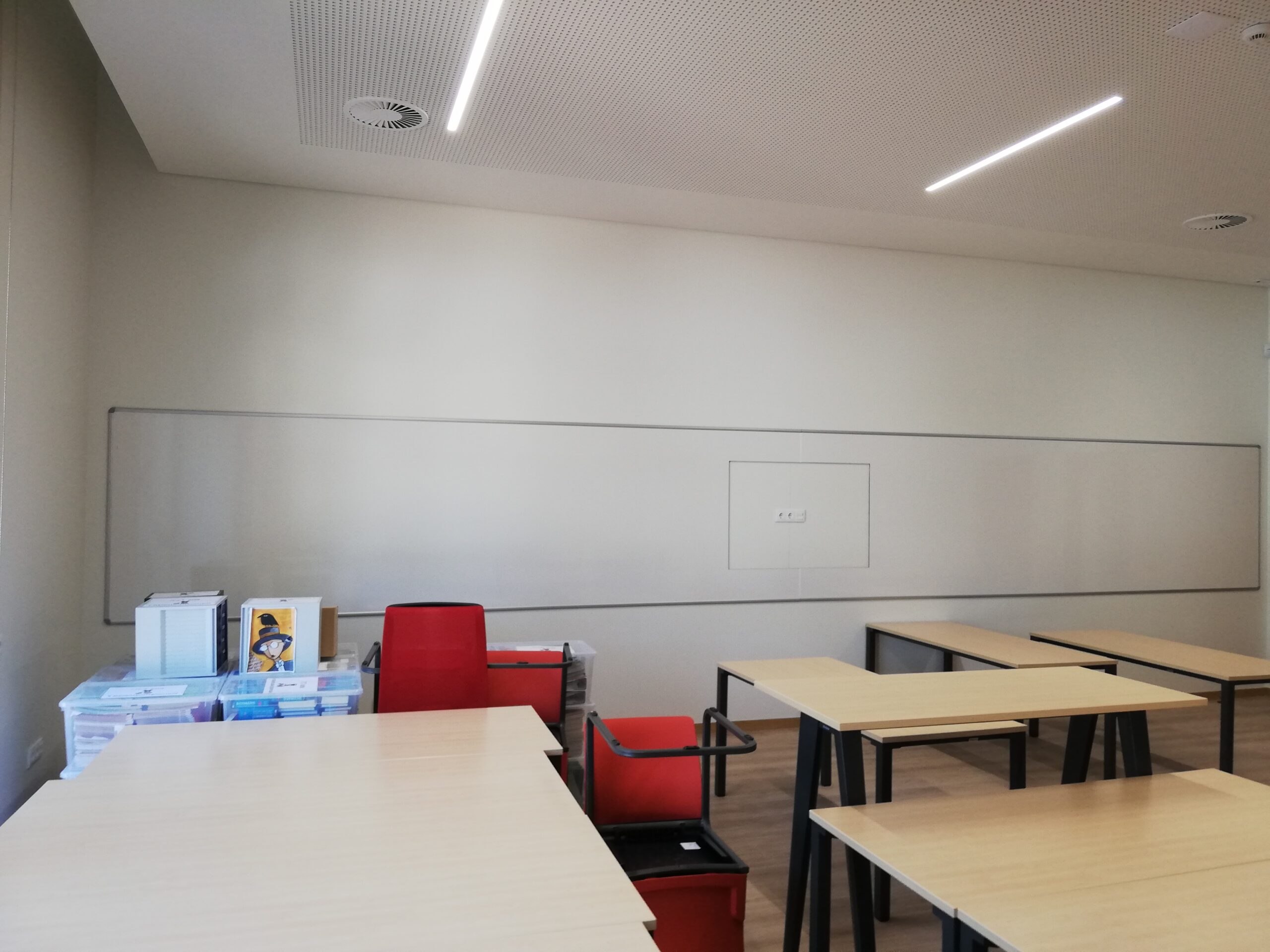 Quadro Branco Magnético de Longo Formato Standard